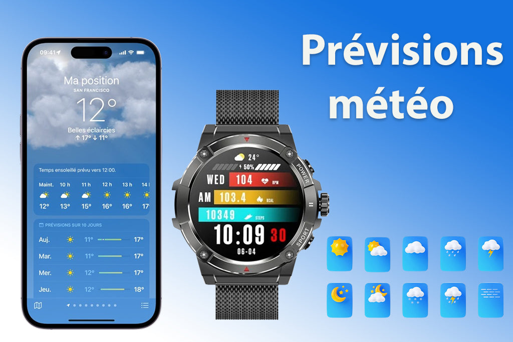 Intersport montre connectée Indestructible Série 4
