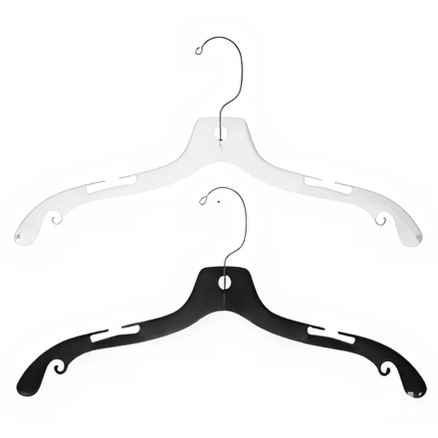 Professional Clear Hanger - Swivel Metal Hook