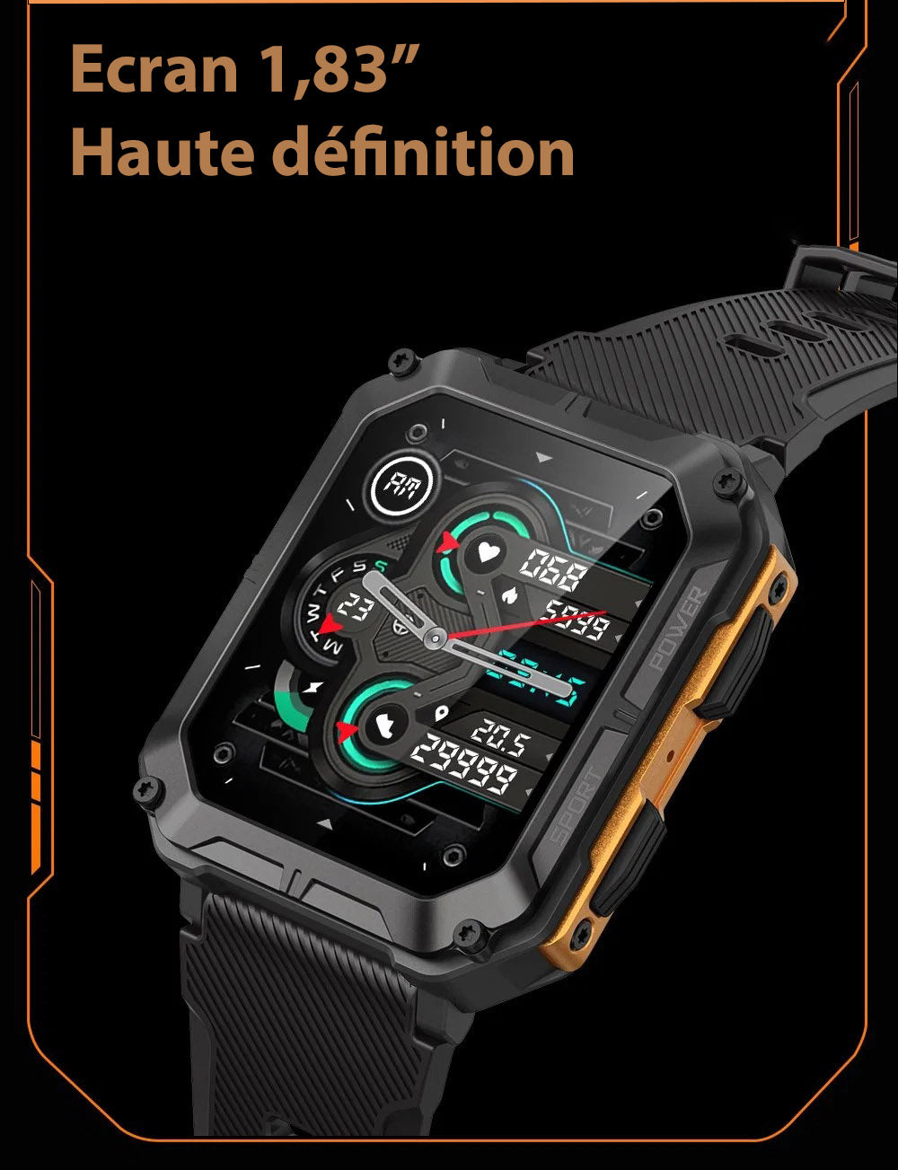 Intersport montre connectée Indestructible Série 1