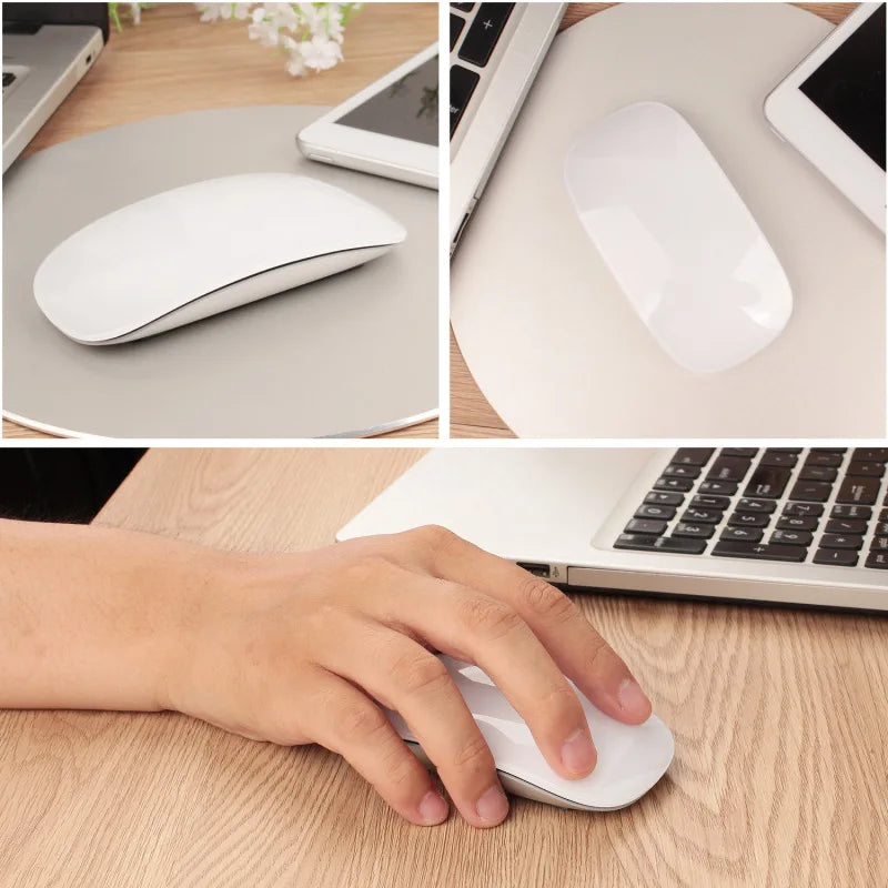 Compatible avec Apple : Souris sans fil Bluetooth compatible avec MacBook & Ipad