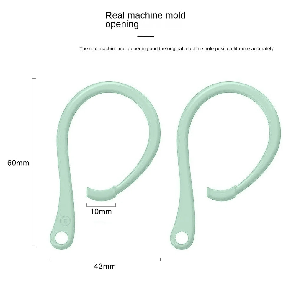 Compatible with Apple: Ear hooks for Airpods