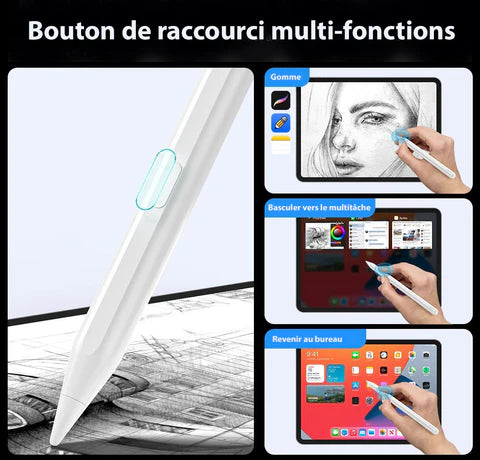Compatible with Apple: Wireless Stylus for iPad with Magnetic Charging