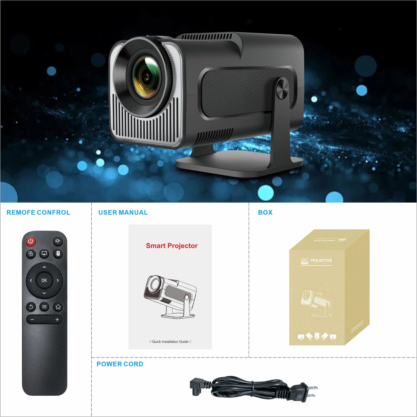 Mini Projecteur Intelligent Salange