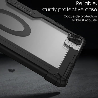 Coque pour tablette avec clavier et  bumper magnétique