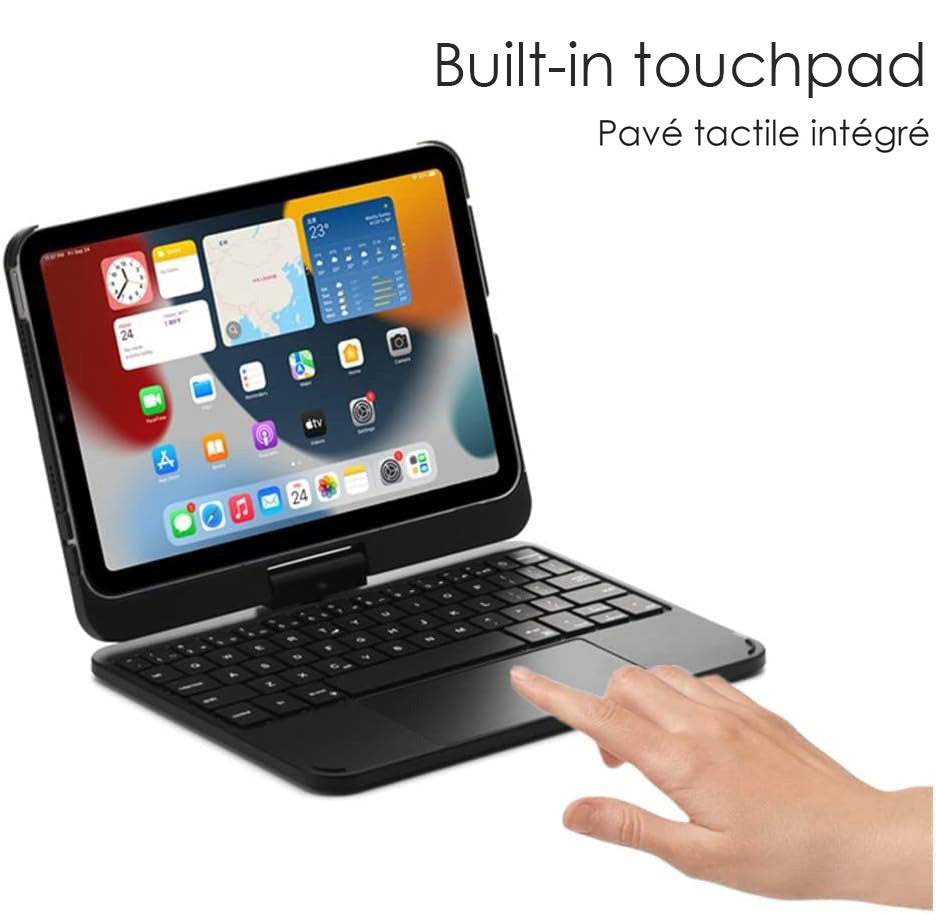 Coque pour tablette iPad rotatif à 360° pour iPad Mini