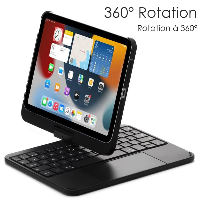 Coque pour tablette iPad rotatif à 360° pour iPad Mini