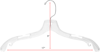Professional Clear Hanger - Swivel Metal Hook