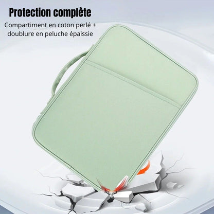 Étui de rangement pour tablette compatible avec iPad Pro, Samsung, Xiaomi Pad