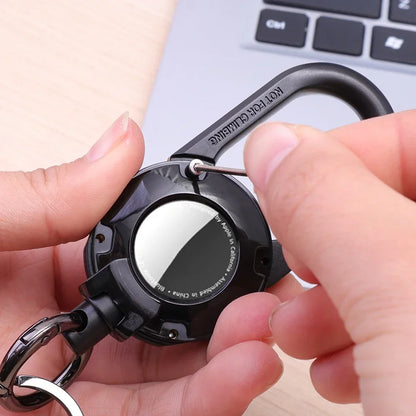 Compatible avec Apple : Mousquetons de protection porte-clés pour AirTag