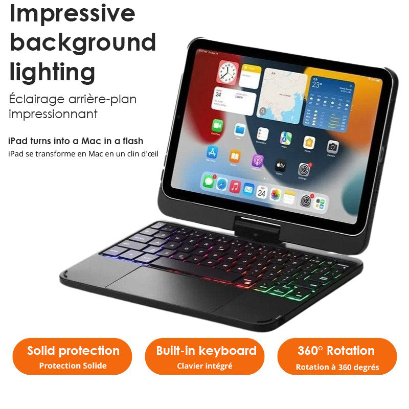 Coque pour tablette iPad rotatif à 360° pour iPad Mini
