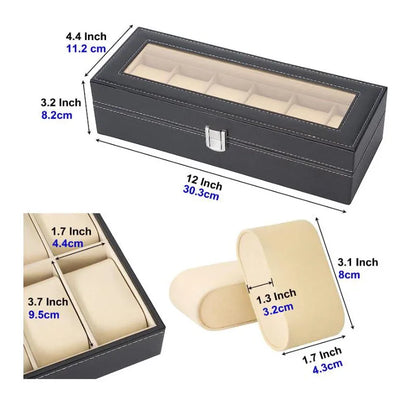 Coffret pour montre en cuir