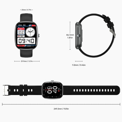 Intersport montre connectée pour femme 1.83'' HD Grand Écran