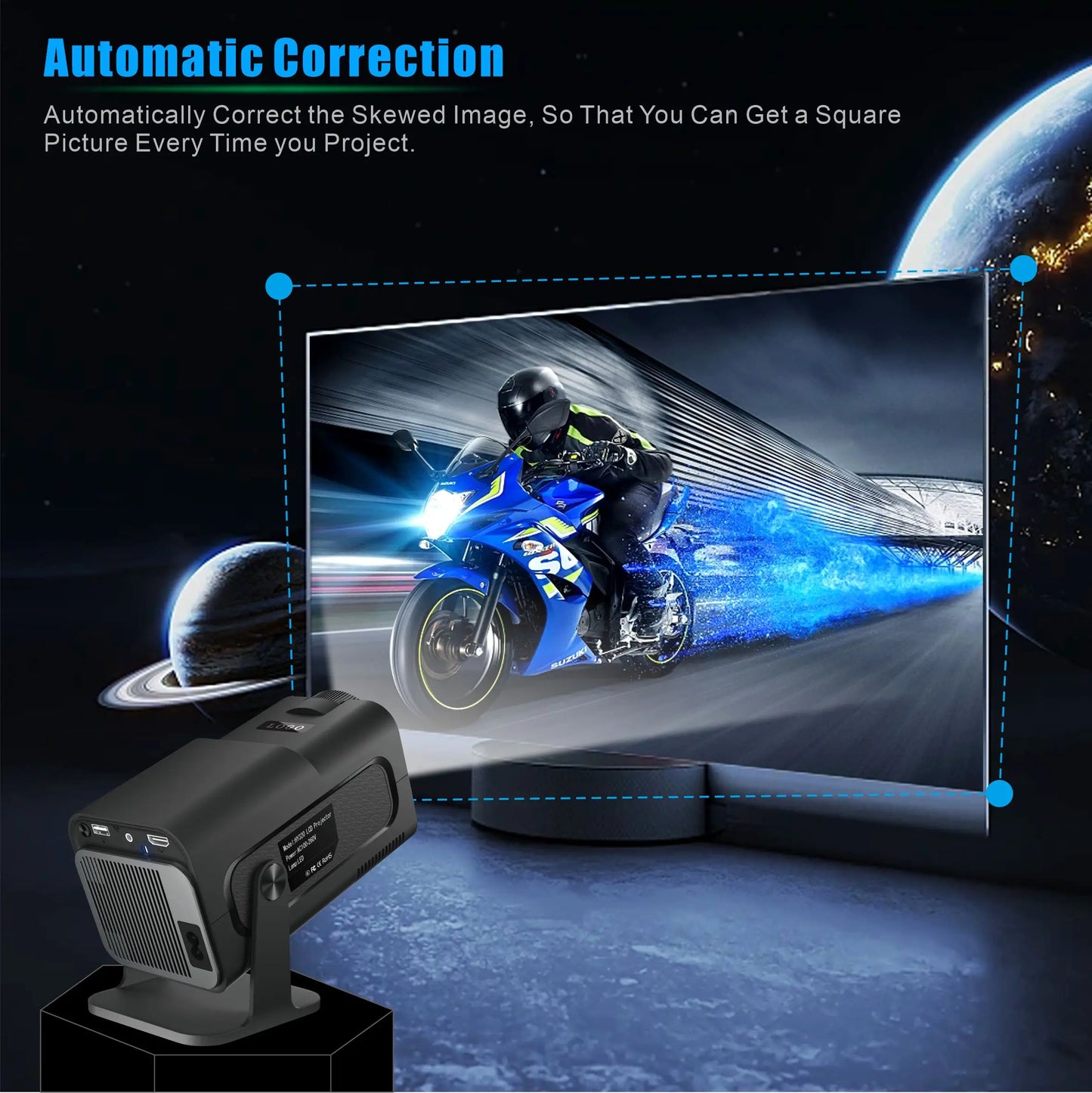 Mini Projecteur Intelligent Salange
