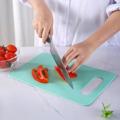 Planche à découper flexible sans BPA 4 couleurs en plastique