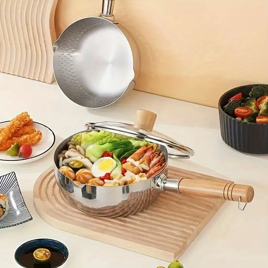 Casserole en acier inoxydable